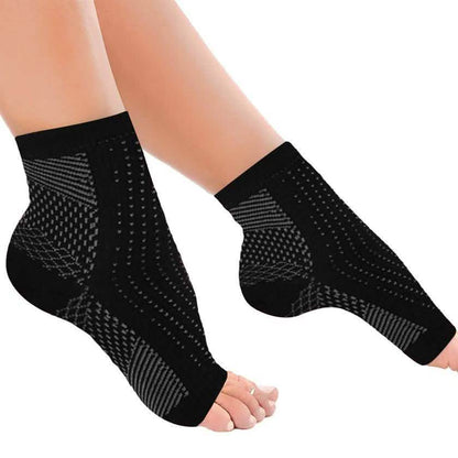 Copper-Infused Plantar Fasciitis Compression Foot Sleeves