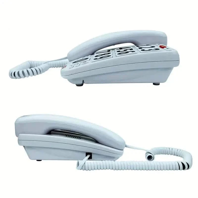 Corded Landline Telephone with Big Buttons for Seniors Home Phone