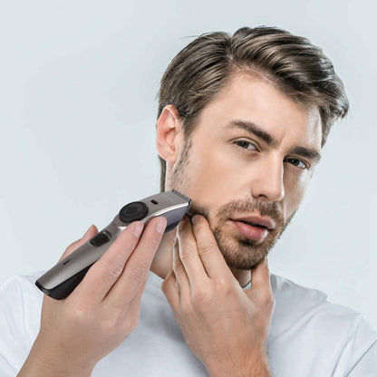 Cordless Beard Trimmer USB Rechargeable Beard Grooming Kit