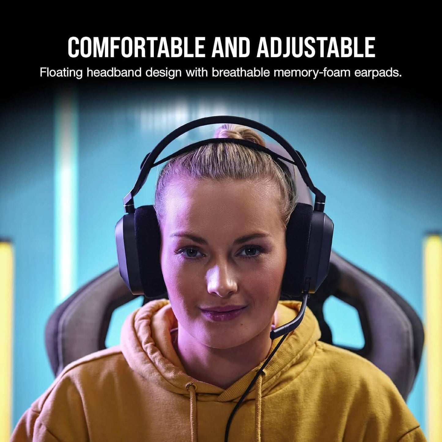 Corsair HS80 RGB USB Premium Gaming Headset (Refurbished)