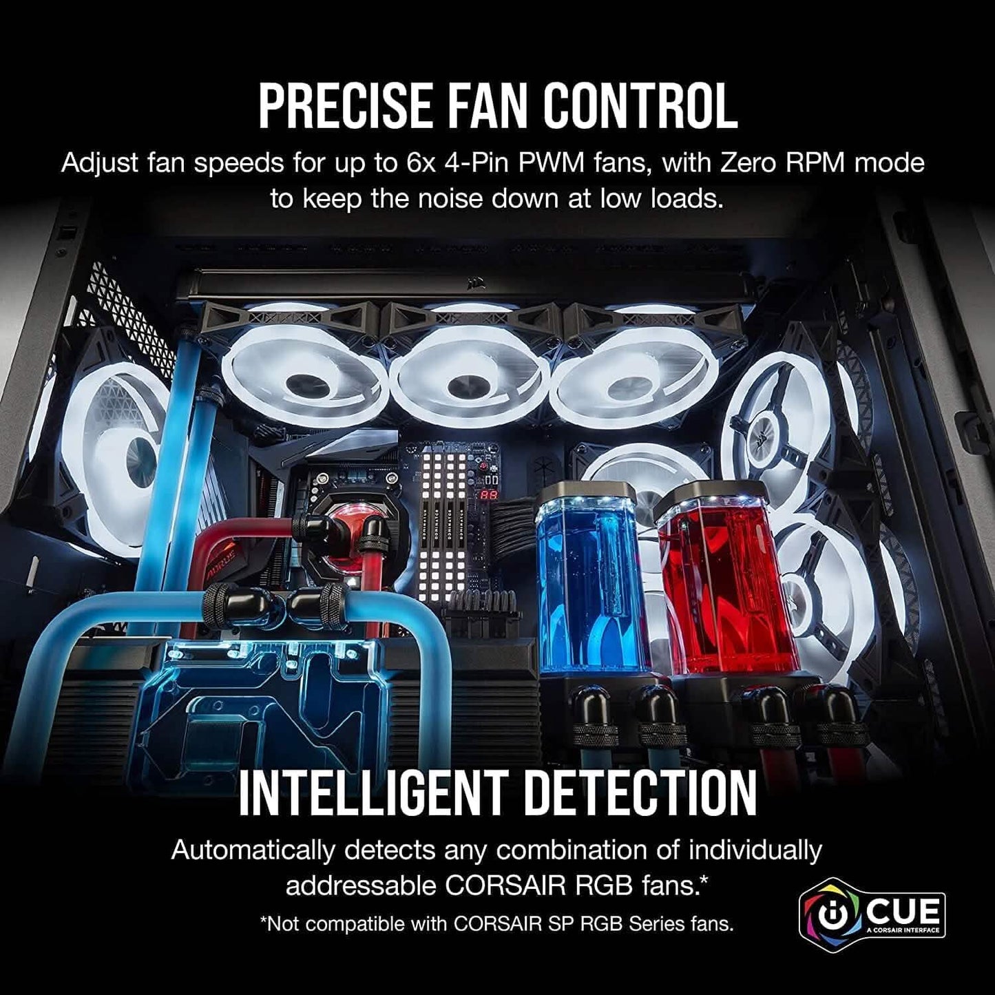 CORSAIR iCUE COMMANDER CORE XT, Digital Fan Speed and RGB Lighting Controller  (Refurbished)