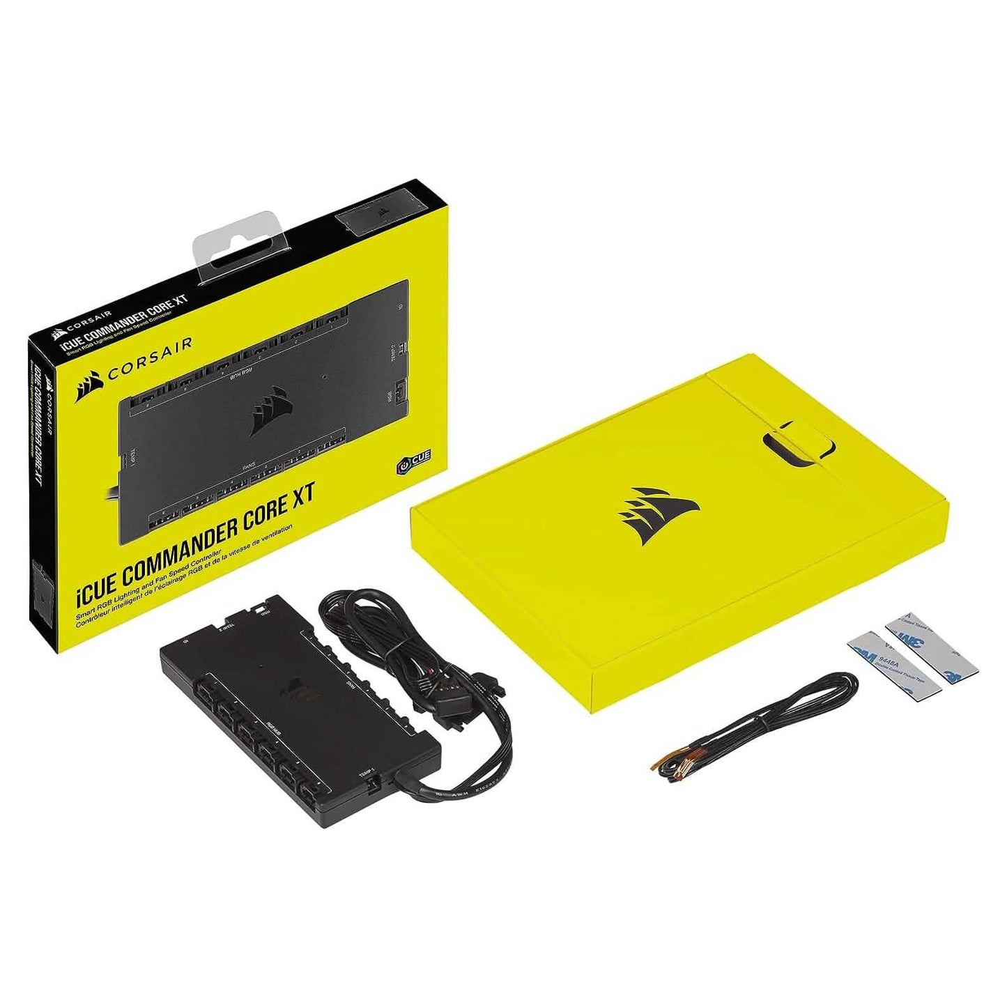 CORSAIR iCUE COMMANDER CORE XT, Digital Fan Speed and RGB Lighting Controller  (Refurbished)
