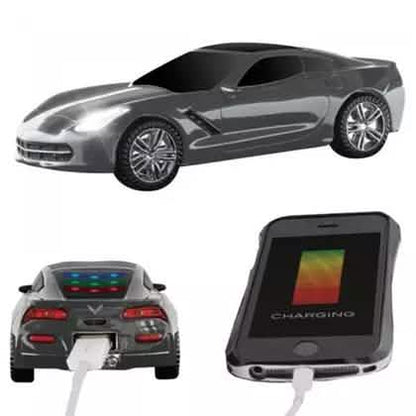 Corvette 5200/6000mAh USB Rechargeable Car Power Bank with Flashlight