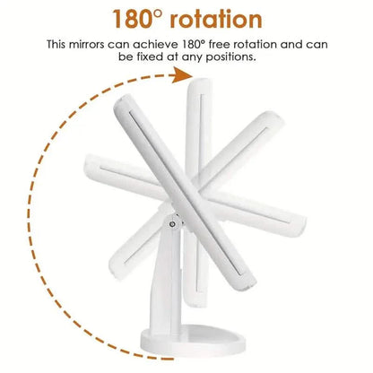 Cosmetic Mirror with Lights and 10X Magnification