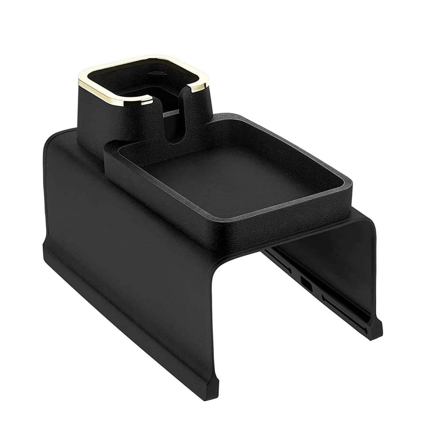 Couch Arm Cup Holder Tray Anti-spill Anti-slip Silicone Armrest Remote Snack Organizer