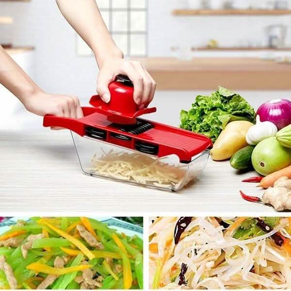 Creative Mandoline Slicer Vegetable Cutter with Stainless Steel Blade