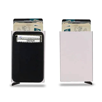 Credit Card Holder Wallet Metal Name Card