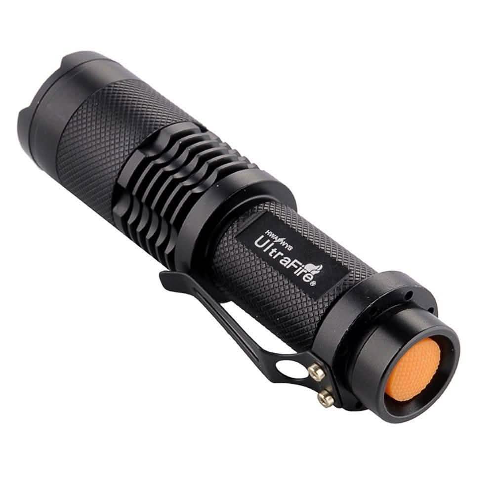 CREE XML T6 2000 Lumen Zoomable 3 Mode Focus LED Waterproof Flashlight