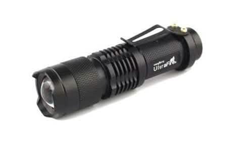CREE XML T6 2000 Lumen Zoomable 3 Mode Focus LED Waterproof Flashlight