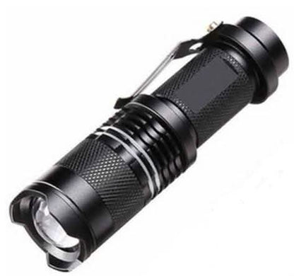 CREE XML T6 2000 Lumen Zoomable 3 Mode Focus LED Waterproof Flashlight