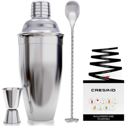 Cresimo 24 Ounce Cocktail Shaker Bar Set
