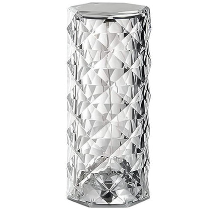 Crystal Diamond Rose Table Lamp