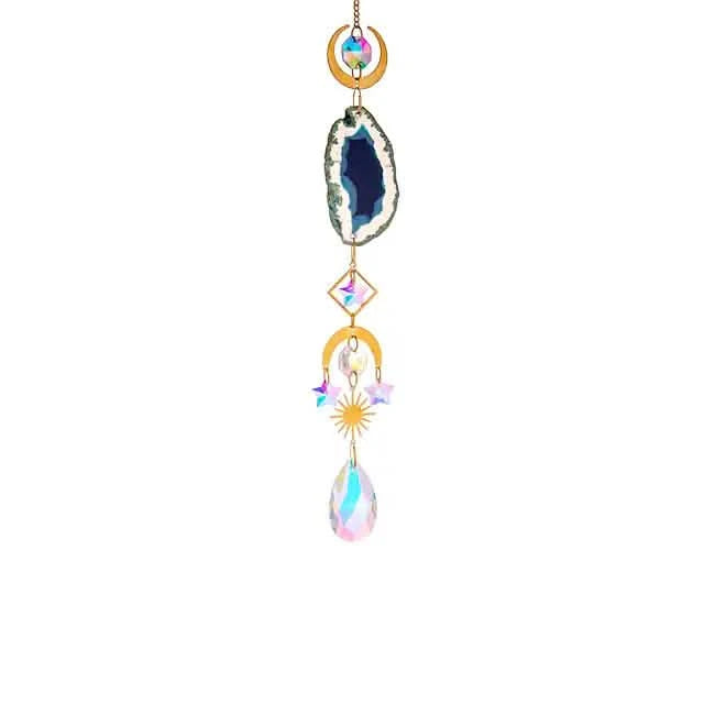 Crystal Sun Catcher Pendant Wind Chime Home Decor