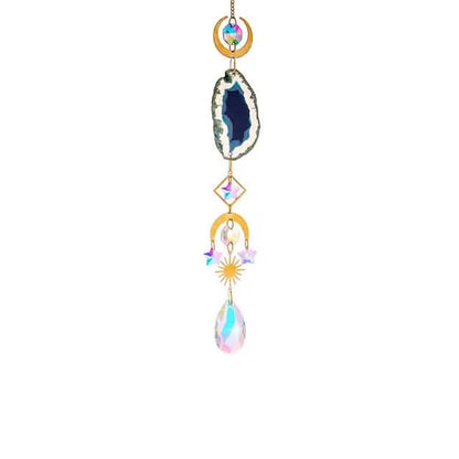 Crystal Sun Catcher Pendant Wind Chime Home Decor