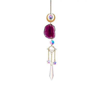 Crystal Sun Catcher Pendant Wind Chime Home Decor