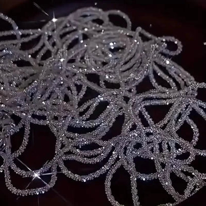 Cubic Zirconia Radiant Unisex Sky Star Necklace