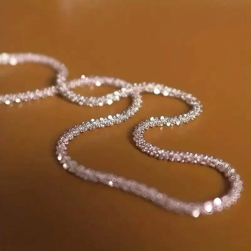 Cubic Zirconia Radiant Unisex Sky Star Necklace