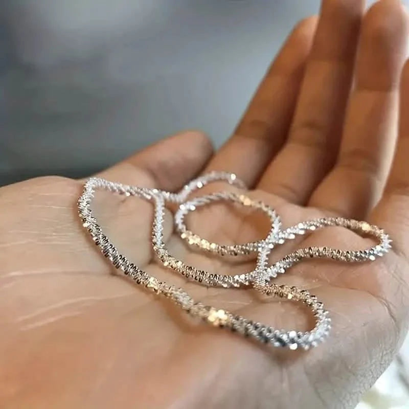 Cubic Zirconia Radiant Unisex Sky Star Necklace