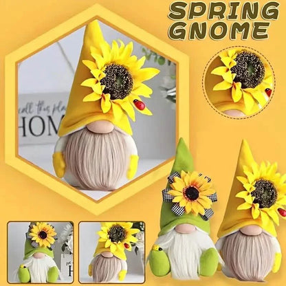 Cuddly Sunflower Bee Doll Ornament