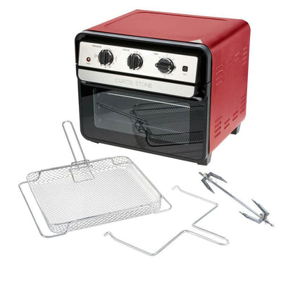 Curtis Stone Dura-Electric 1700-Watt 22L Air Fryer Oven with Rotisserie (Refurbished)
