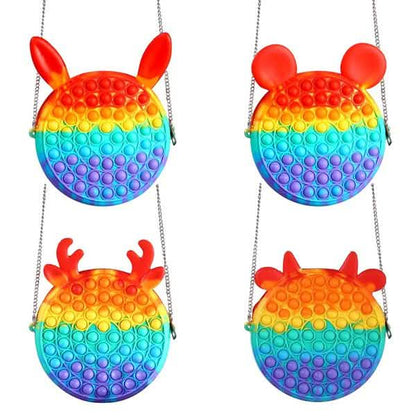 Cute Bag Pops Fidget Toys