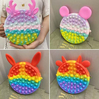 Cute Bag Pops Fidget Toys