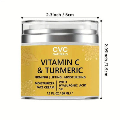 CVC Naturals Turmeric-Collagen Cream - Deeply Hydrating and Nourishing