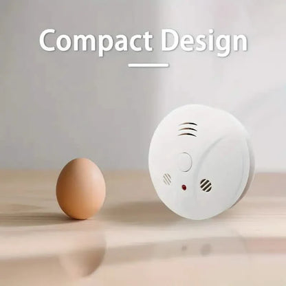 Smoke and Fire Detector Alarm – Portable Photoelectric Fire Alarm with Silence Button