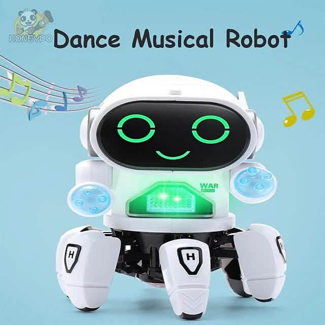 Dance Robot Electric Pet Musical Shining Toy