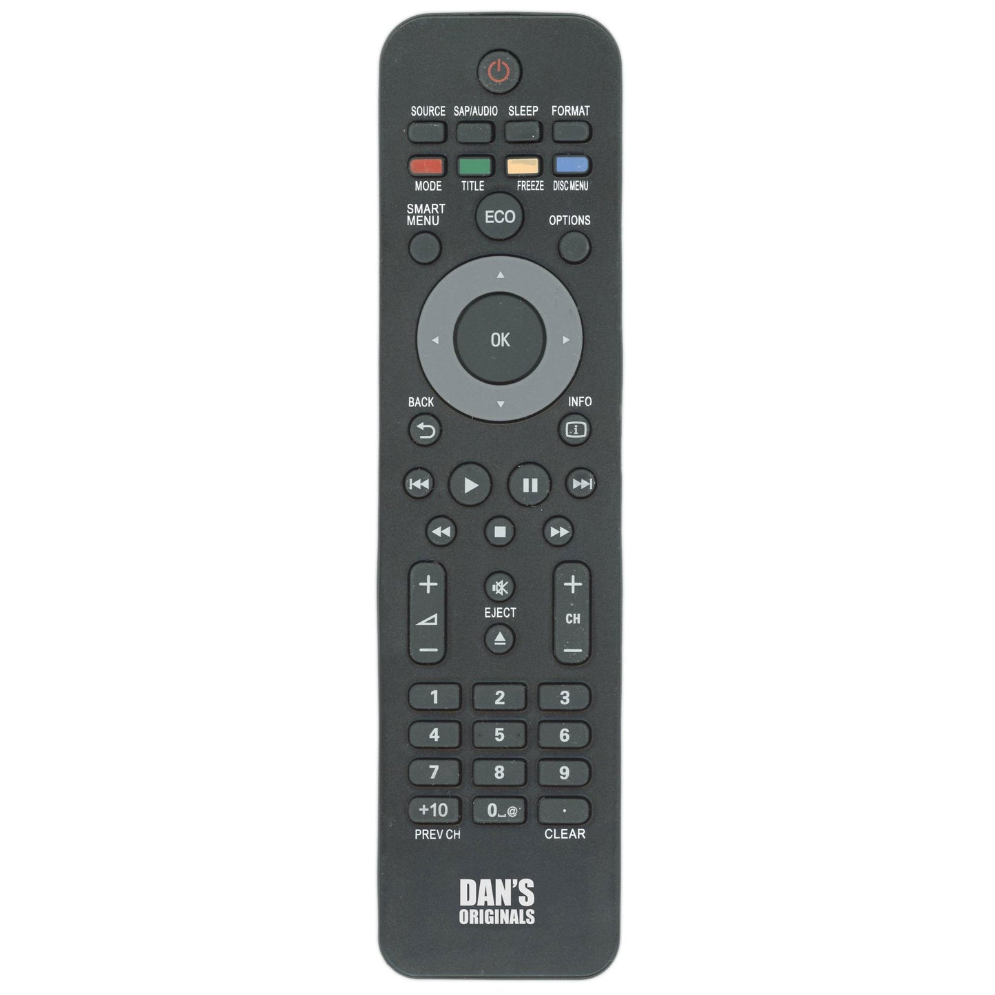 Dan's Originals NF801UD/NF805UD/NF804UD for Magnavox Funai TV Remote Control