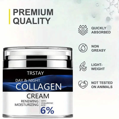 Day and Night Hydrating Collagen Cream with Hyaluronic Acid