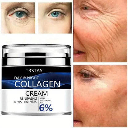 Day and Night Hydrating Collagen Cream with Hyaluronic Acid