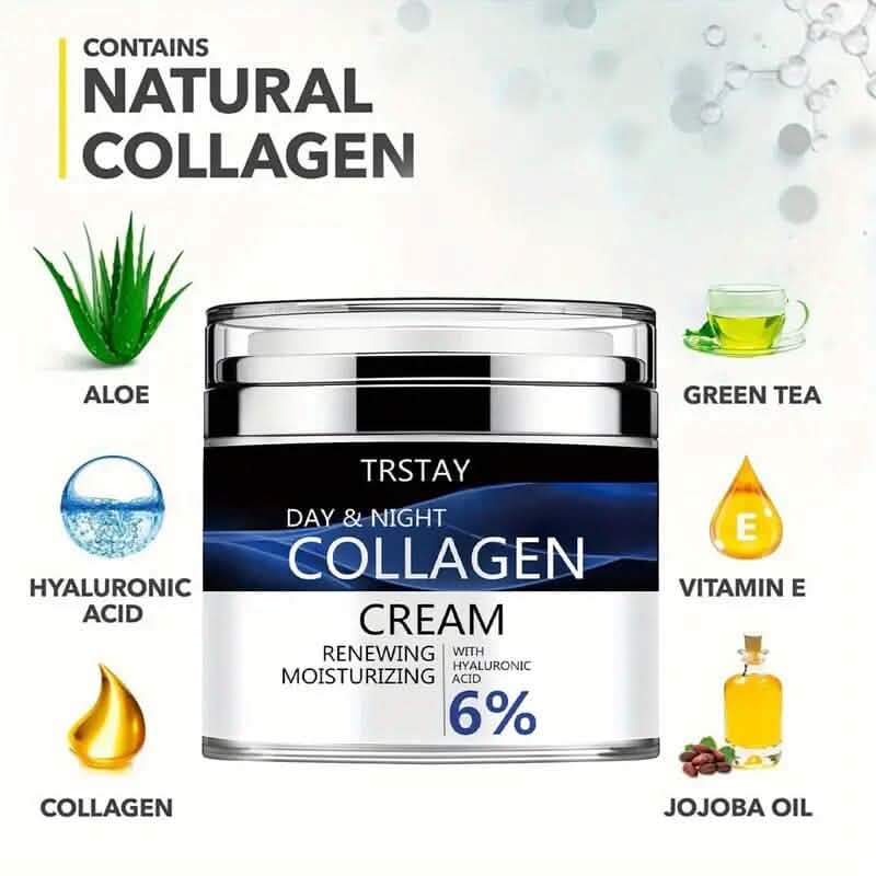 Day and Night Hydrating Collagen Cream with Hyaluronic Acid