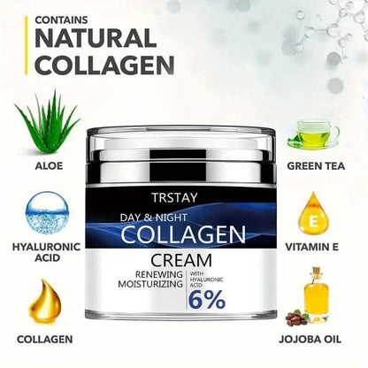 Day and Night Hydrating Collagen Cream with Hyaluronic Acid