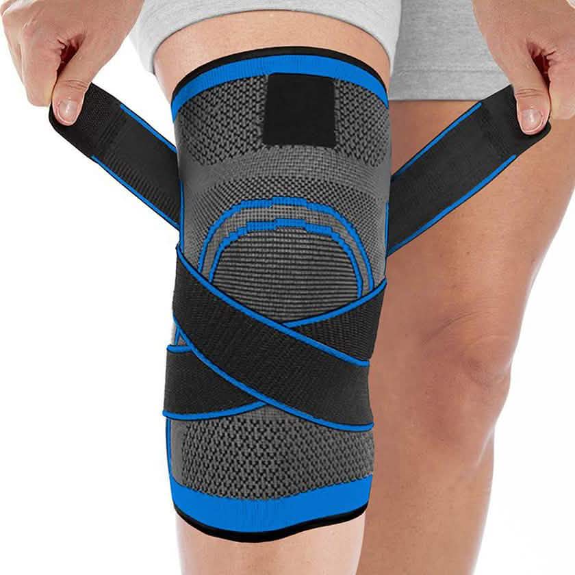 DCF Compression Knee Sleeve with Adjustable Straps