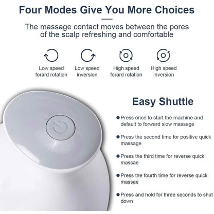 Deep Tissue Waterproof Scalp and Body Massager