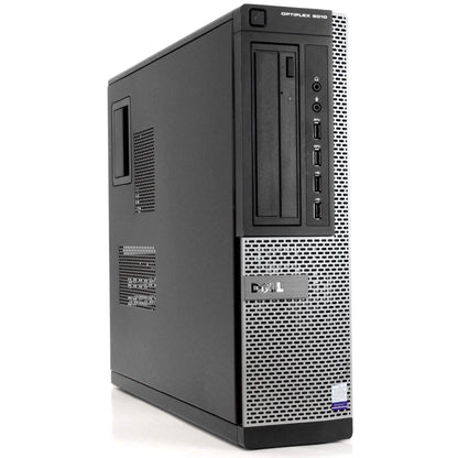 Dell 9010 Intel Core i7 8GB RAM 500GB HDD Windows 10 Pro WiFi Desktop PC (Refurbished)