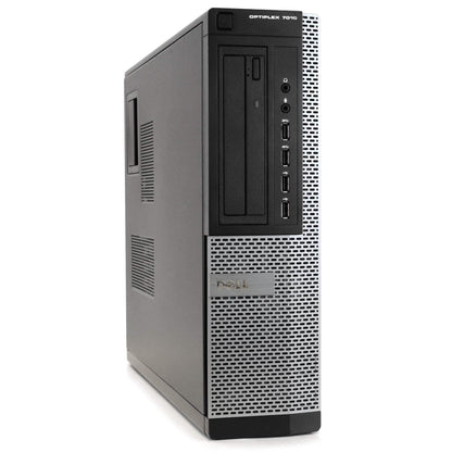 Dell OptiPlex 7010 Desktop Computer PC with 19" Monitor and Windows 10 (Refurbished)