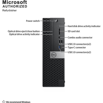 Dell Optiplex 7050 Windows 10 Professional (Refurbished)