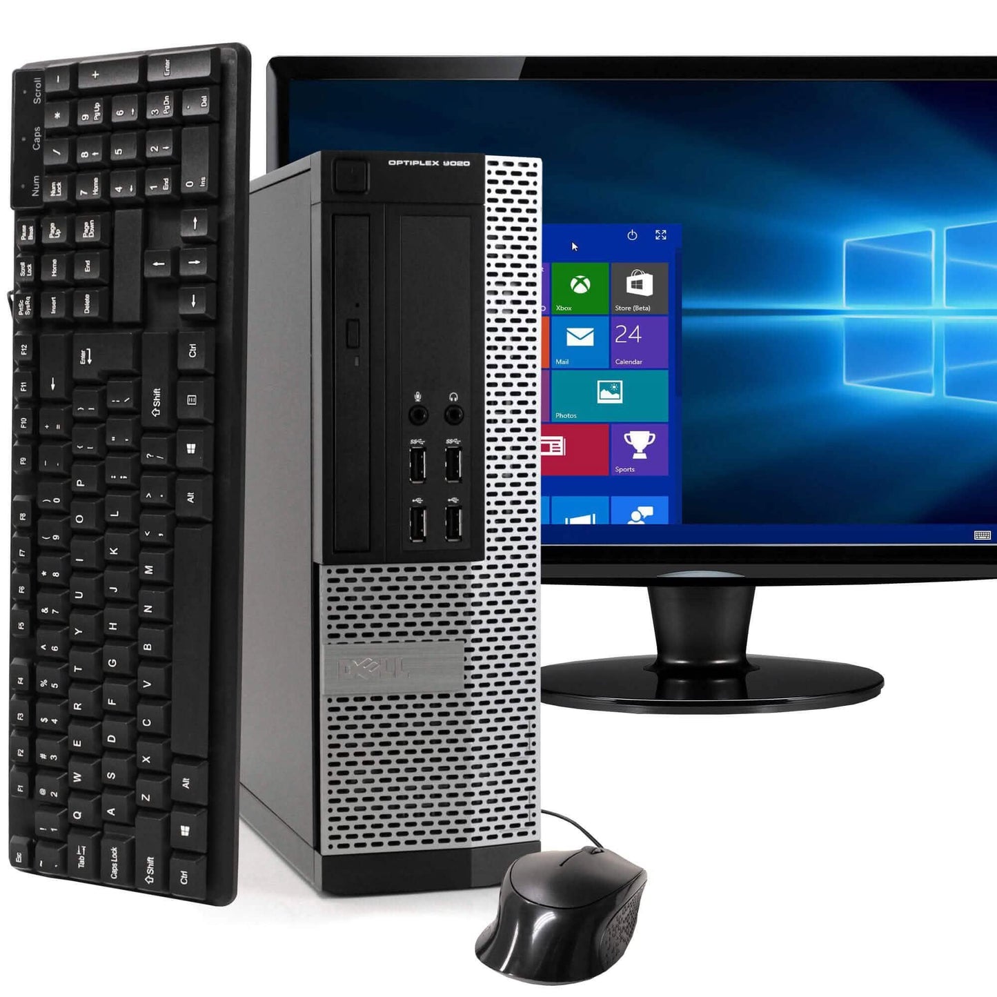 Dell OptiPlex 9020 Desktop Computer PC - Intel i5 Quad Core Gen 4 500GB SATA Hard Drive (Refurbished)