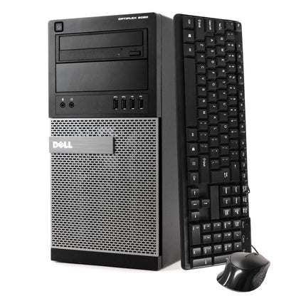 Dell Optiplex 9020 Tower Computer PC Windows 10 Home 64Bit (Refurbished)