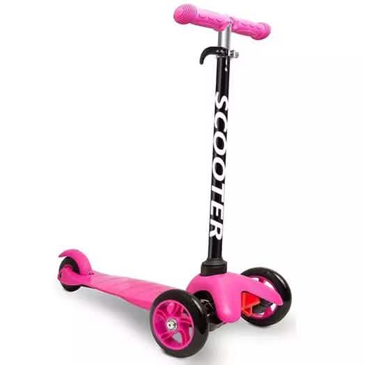 Deluxe Aluminum Kick 'n Go 3-Wheel Scooter