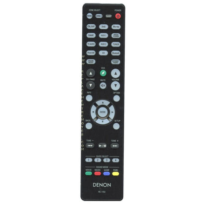 Denon RC-1192 A/V Receiver Remote Control | 7.2 Channel Network AV with Bluetooth/WiFi | AVRS900W | AVRX2100W | AVRX3100W - 30701016900AD