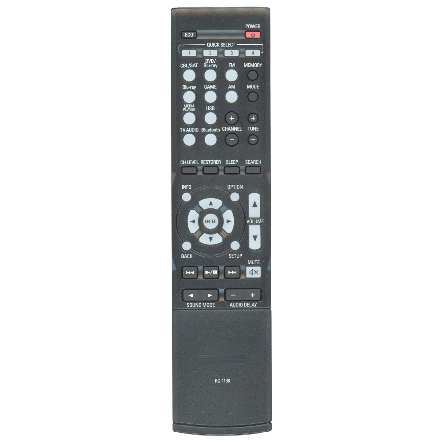 Denon RC-1196 A/V Receiver Remote Control | IR - 30701017000AD