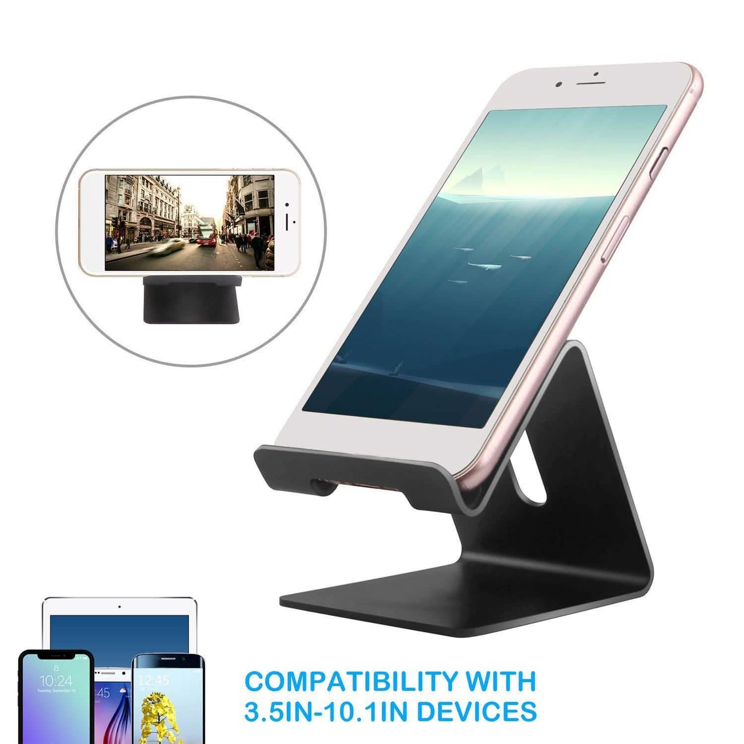 Desktop Aluminum Alloy Smartphone Stand