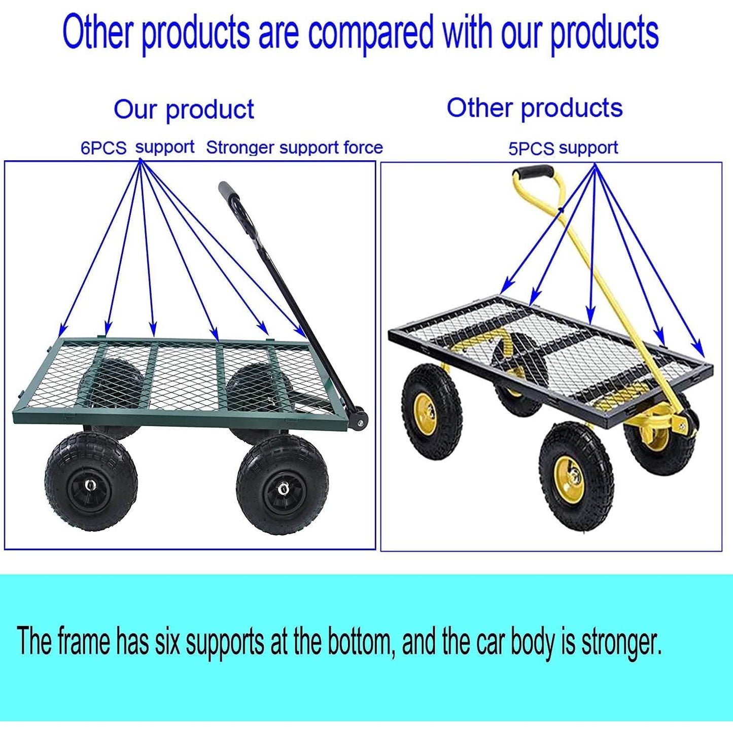 Detachable Utility Van Garden Truck