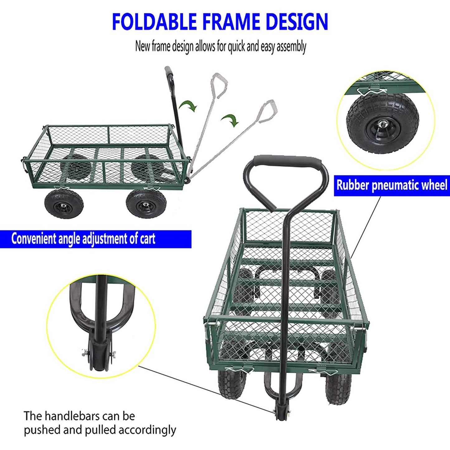 Detachable Utility Van Garden Truck