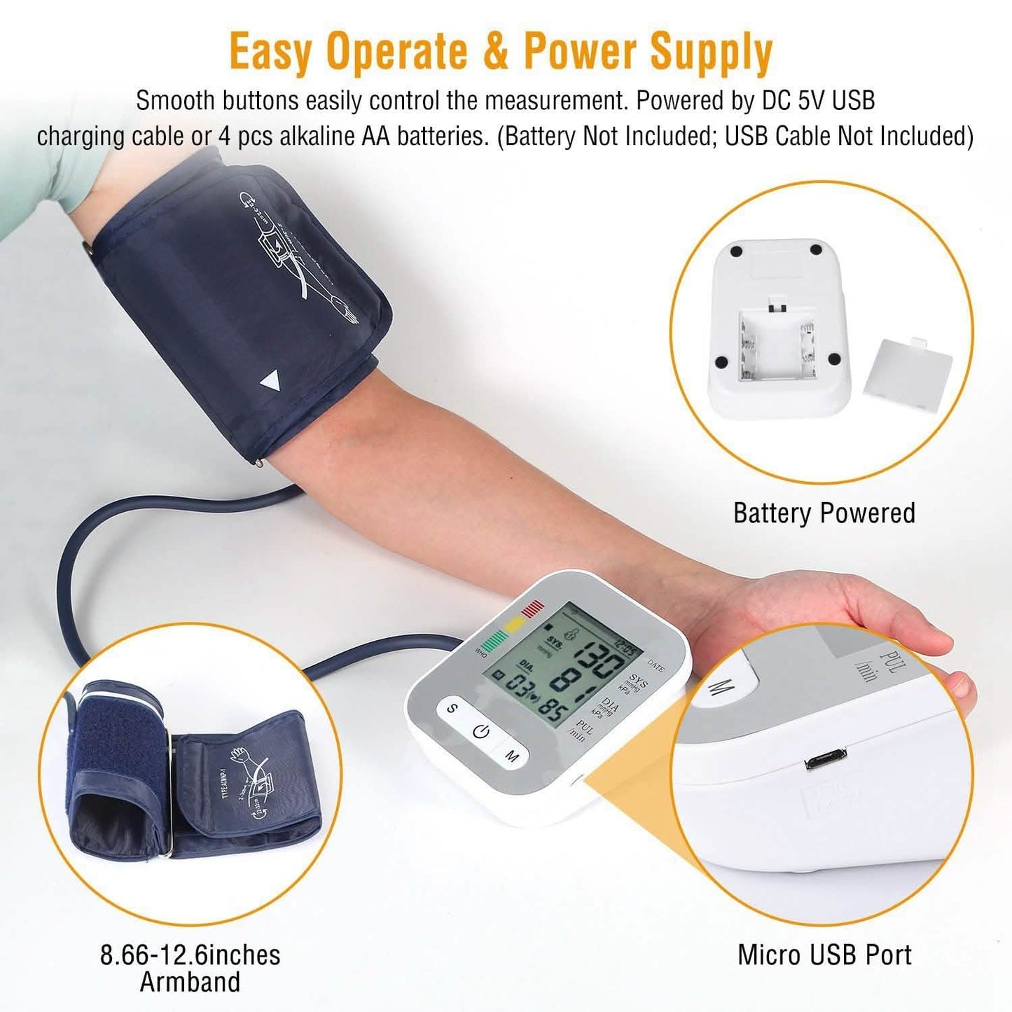 Digital Arm Blood Pressure Monitor