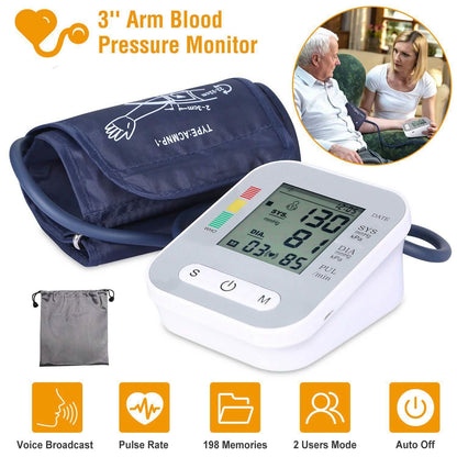 Digital Arm Blood Pressure Monitor