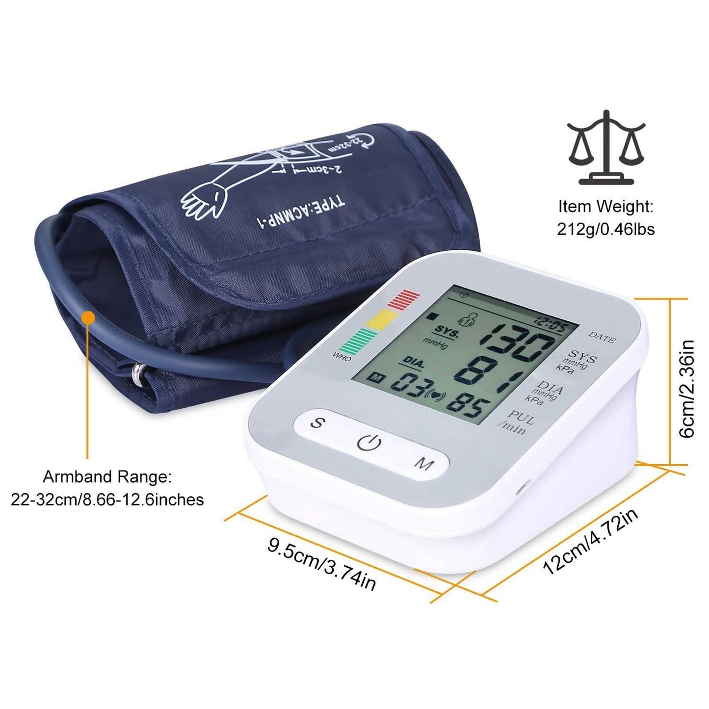 Digital Arm Blood Pressure Monitor